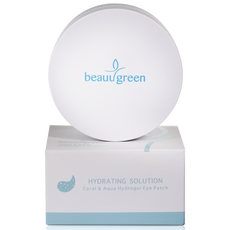 Патчи гидрогелевые для глаз экстрактом коралла и морской водой 60шт BeauuGreen   фото 4